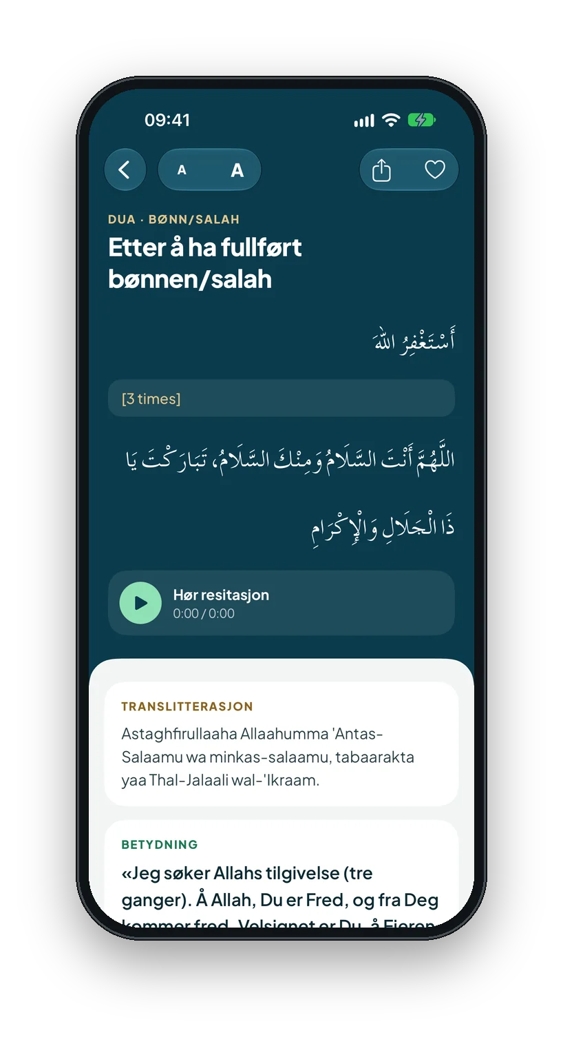 Dua i iBønn